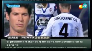 Siro y R Morales enfrentados por Sergio Ramos