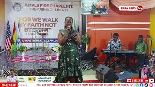 SUNDAY VICTORY CHURCH SERVICE @ AMPLE FIRE CHAPEL INT..