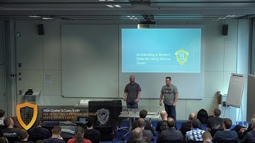 TR17 - Architecting a Modern Defense using Device Guard - Matt Graeber, Casey Smith
