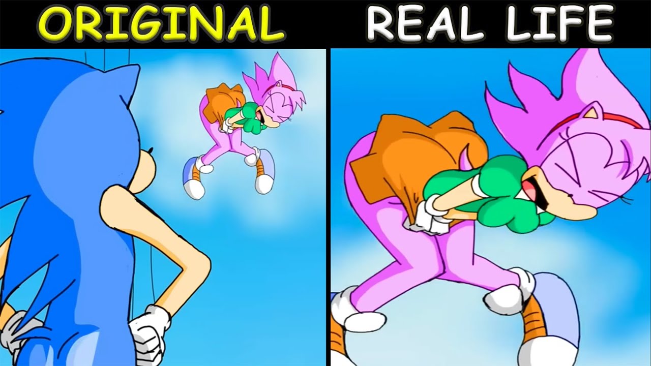 Don't wear a SKIRT in a Sonic Game! | The Sonic Tapes Animation | Original vs Plush Toys