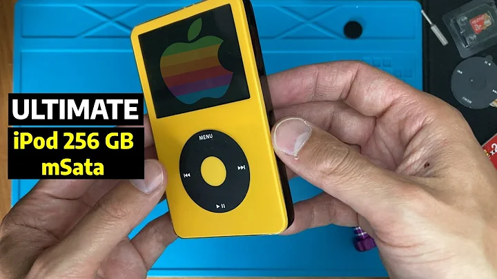 The ULTIMATE iPod Video 5.5th 256 Gb mSata FLASH MOD