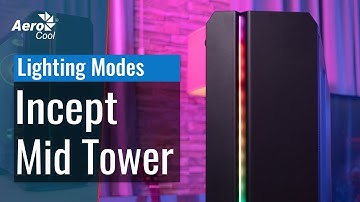 Genesis Mid Tower Case - Lighting modes