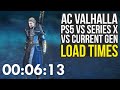 Assassin's Creed Valhalla PS5 VS Xbox Series X - Load Times Comparison (AC Valhalla PS5)