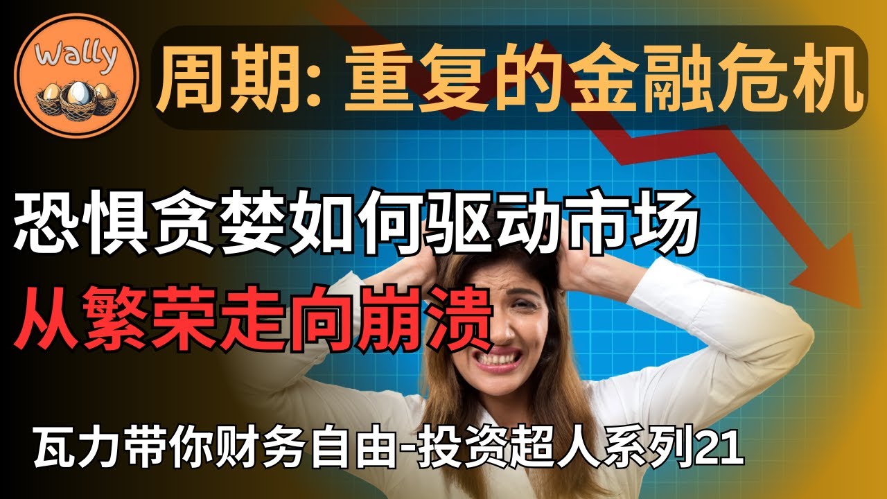 周期: 为什么金融危机一直在重复？| 这一次真的不一样？别再相信泡沫不会破灭 | 贪婪与恐惧如何驱动市场，从繁荣走向崩溃？