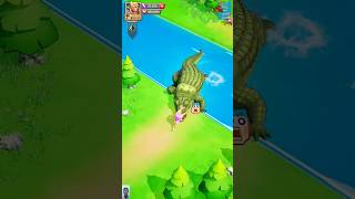 🐊 Viking Rise Fight Giant Crocodile 🛡️ Epic Boss Battle 🔥🥶 #shorts #gaming #viral