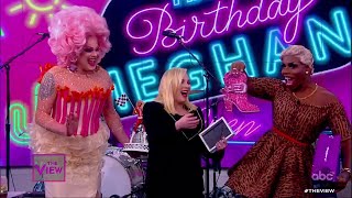 Nina West and Monét X Change Celebrate Meghan McCain's 35th | The View