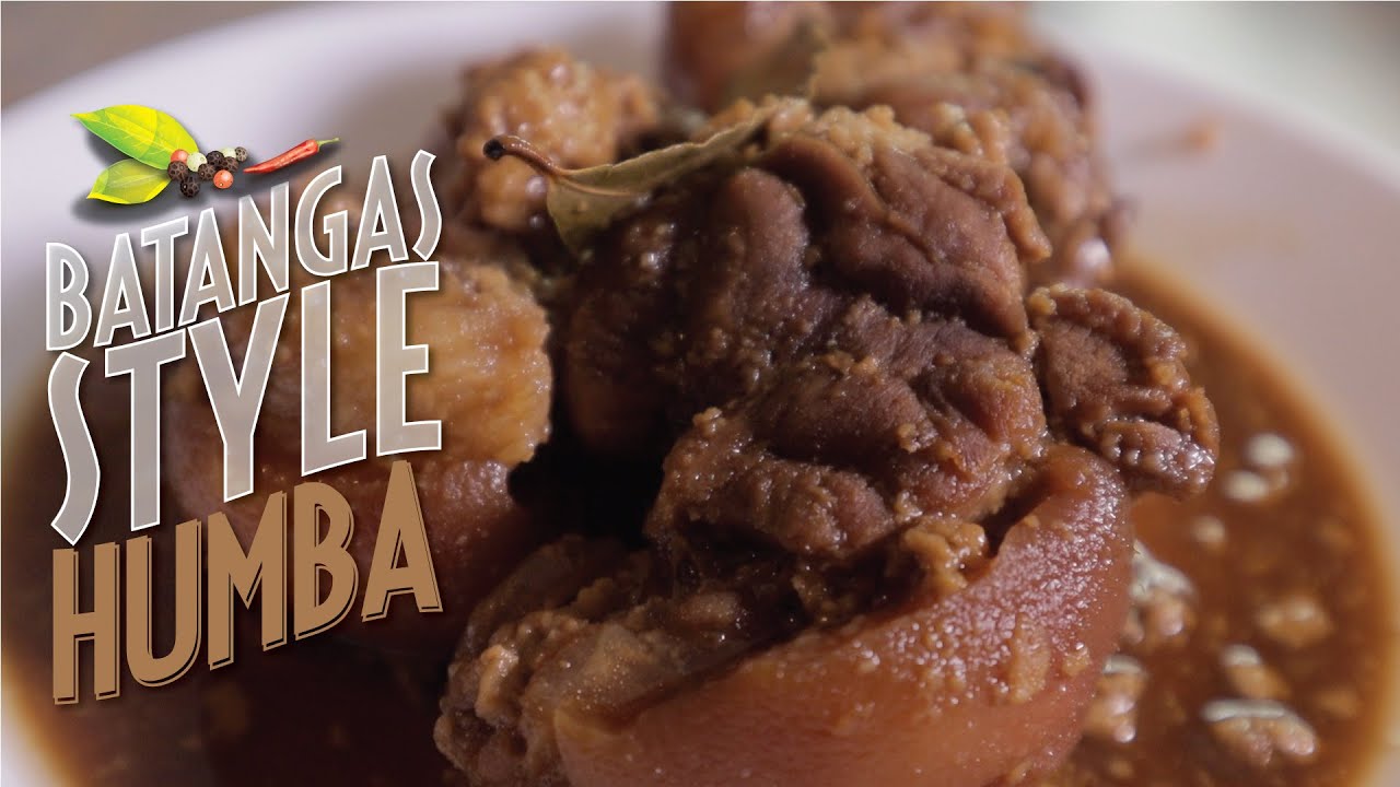 Batangas Style Humba Recipe YouTube