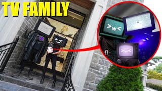 I CAUGHT TV WOMANS FAMILY IN REAL LIFE! (SKIBIDI MOVIE FAMILY VERSION)