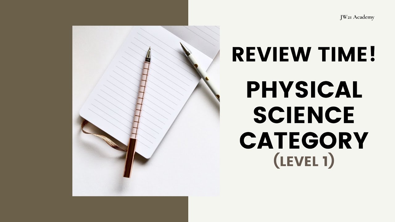 PRACTICE TEST: PHYSICAL SCIENCE QUESTIONS (PART 1: LEVEL 1) - YouTube