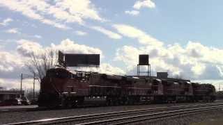 CSX Q183-15 (BNSF Z-LACATG) heading south at Peters 1/15/14