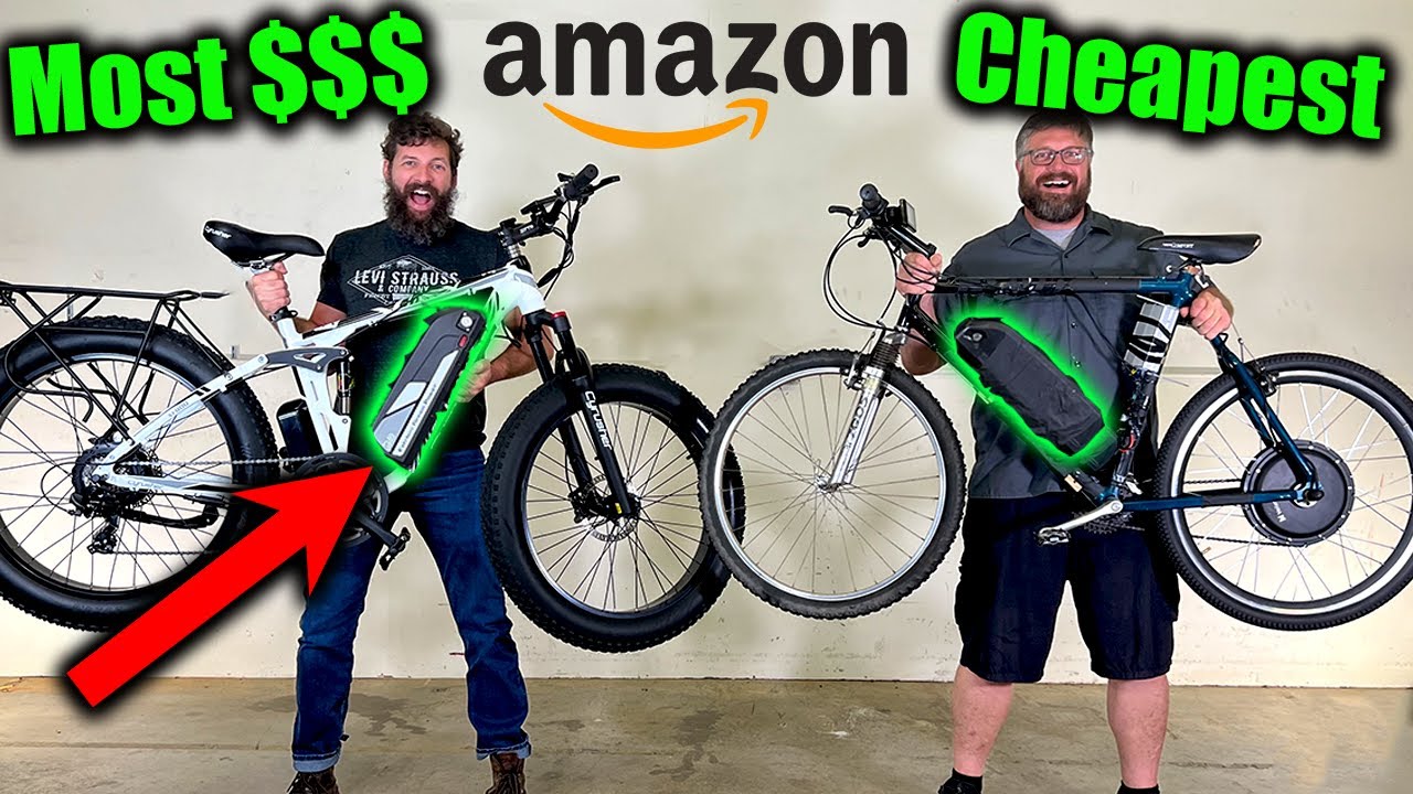 I Bought the Cheapest and Most Expensive Electric Bike kits on Amazon -  YouTube