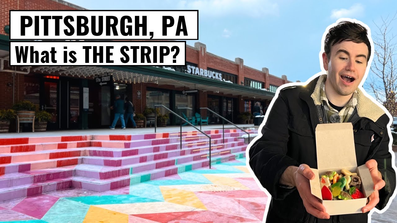 Pittsburgh's Eclectic STRIP District in ONE DAY - YouTube