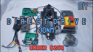 CARA MEMBUAT DIY FFB DIRECT DRIVE SERVO MOTOR UNDER $250 | FORCE FEEDBACK | SIM RACING TUTORIAL