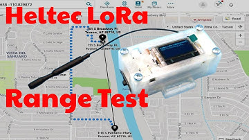 Heltec LoRa ESP32 and GPS Module Range Test