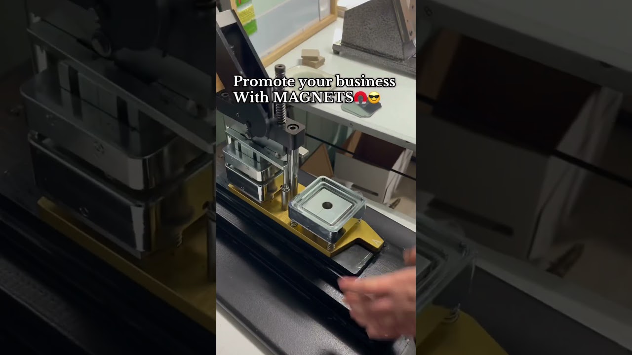 Promote your business with magnets. 