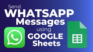 Information Send WHATSAPP Messages through GOOGLE SHEETS || Latest tutorial 2022 News