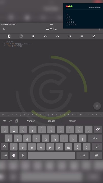 Python program to create a number pyramid pattern with nested loops # ...