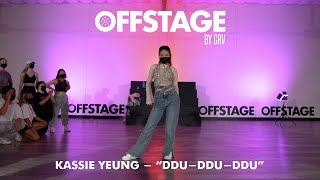 Kassie Yeung K-pop cover choreography to “DDU-DDU-DDU” by BLACKPINK at Offstage Dance Studio