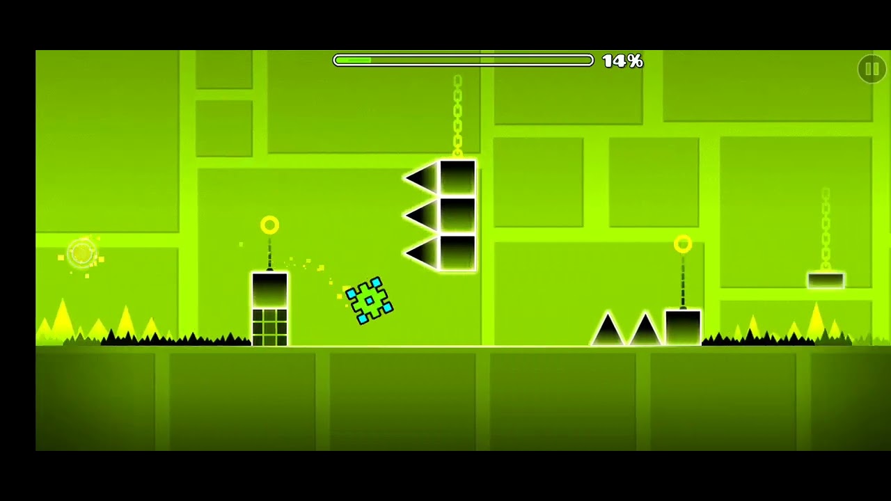 Geometry Dash Gameplay 1 - YouTube