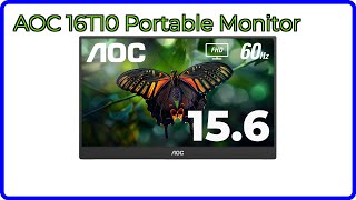 REVIEW: AOC 16T10 Portable Monitor. ESSENTIAL details.