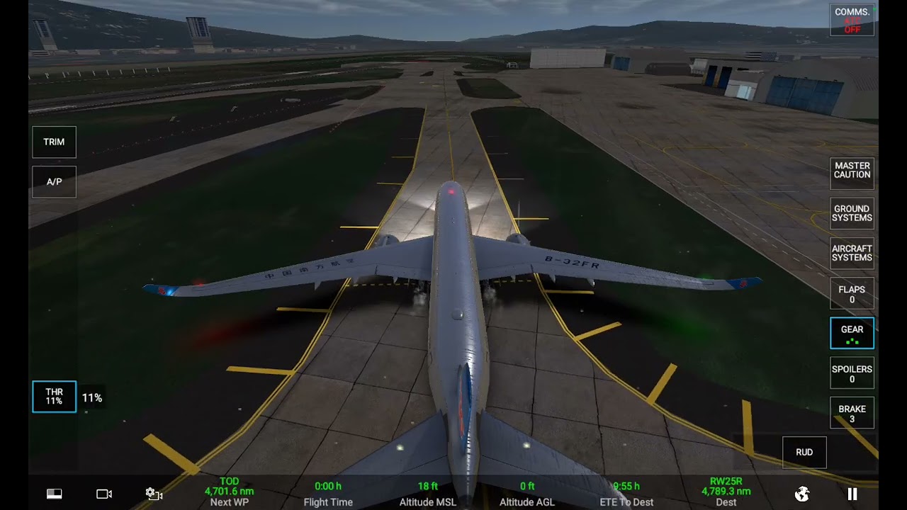 Songshan Taiwan (RCSS) to Addis Ababa Ethiopia (HAAB) [A359] [CSN] [China Southern] 