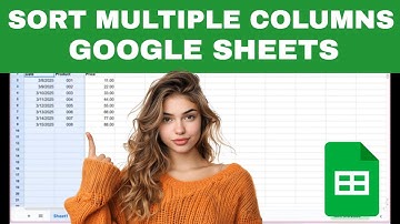 Meerdere kolommen tegelijk sorteren in Google Spreadsheets (gegevens ordenen in meer dan één kolom)