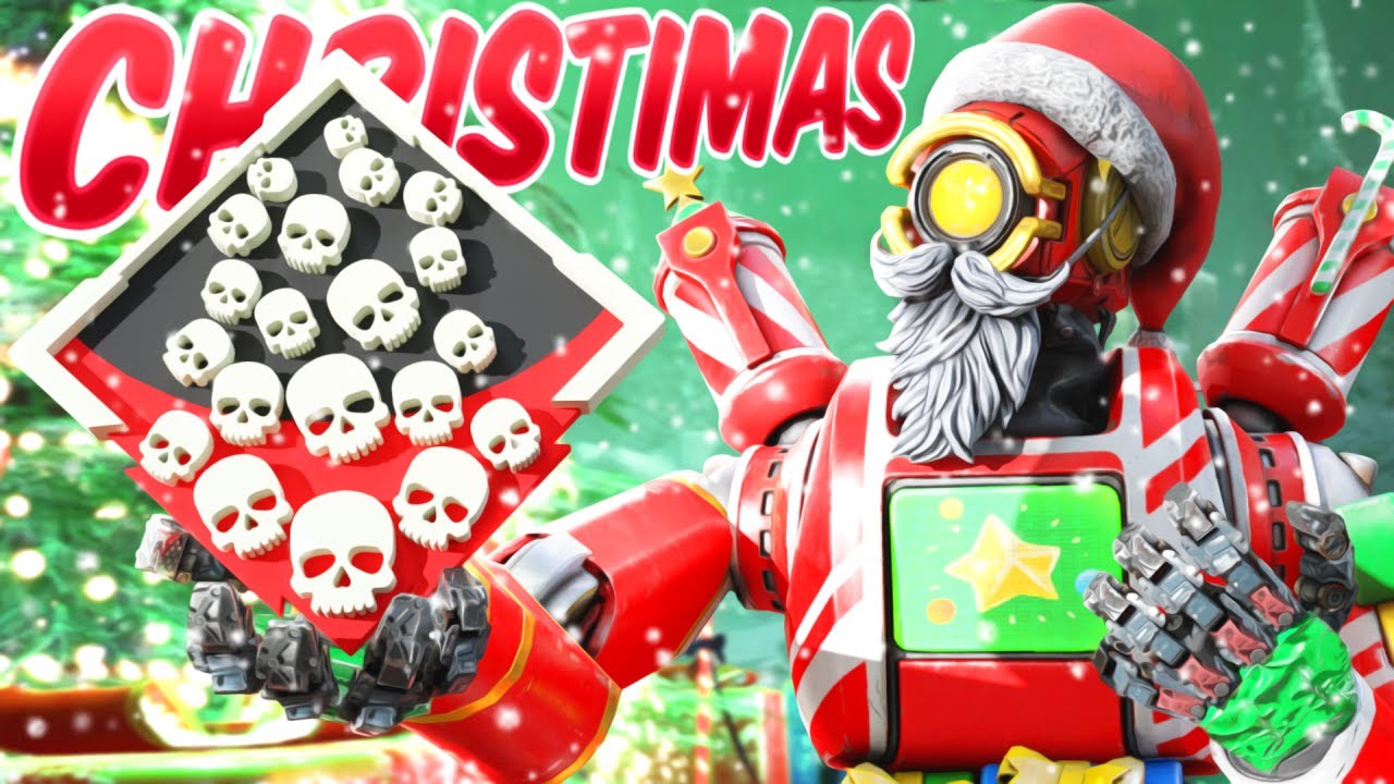 Pathfinder 20 BOMB Santa 20 KILLS + and 4K Damage Apex Legends Gameplay ...