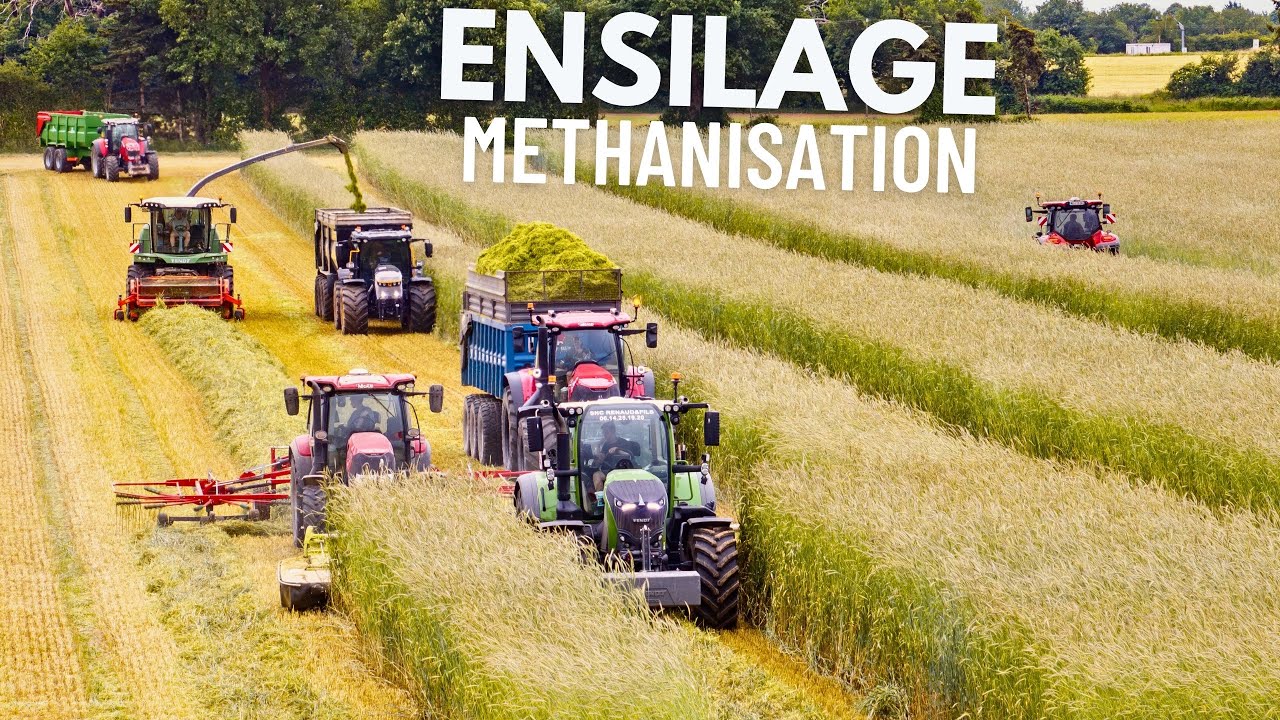 A FOND POUR LES ENSILAGES DANS CETTE METHANISATION SUR 3 JOURS