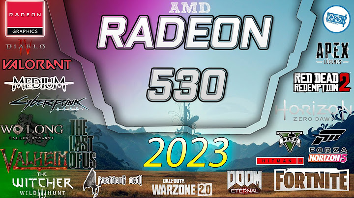 So sánh amd radeon 530 vs 940mx