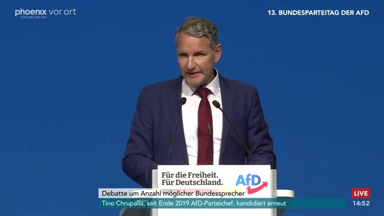 Björn Höcke zur Neubesetzung der AfD-Parteispitze |
