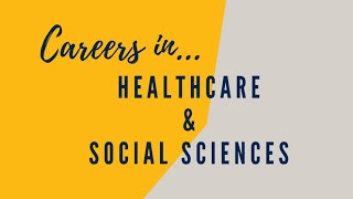 Special Announcement! Upcoming Events: Careers in Healthcare and Social Sciences March 2024
