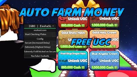 [FREE UGC] Impossible Glass Bridge Obby Script Hack - Auto Farm Money [Pastebin 2023]