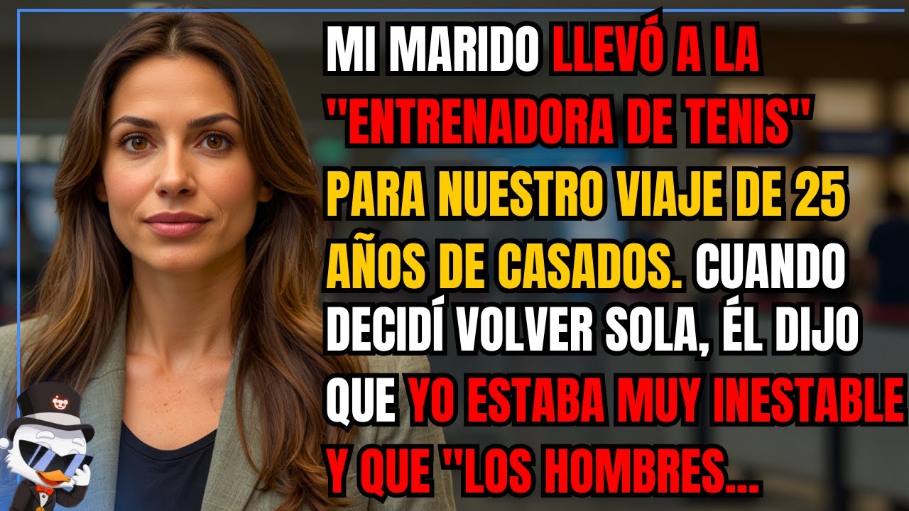 Mi marido llevó a la 