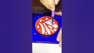 Satisfying Geometric Shapes🤩 | Simple Spirograph Design  #asmr #spirograph #shorts