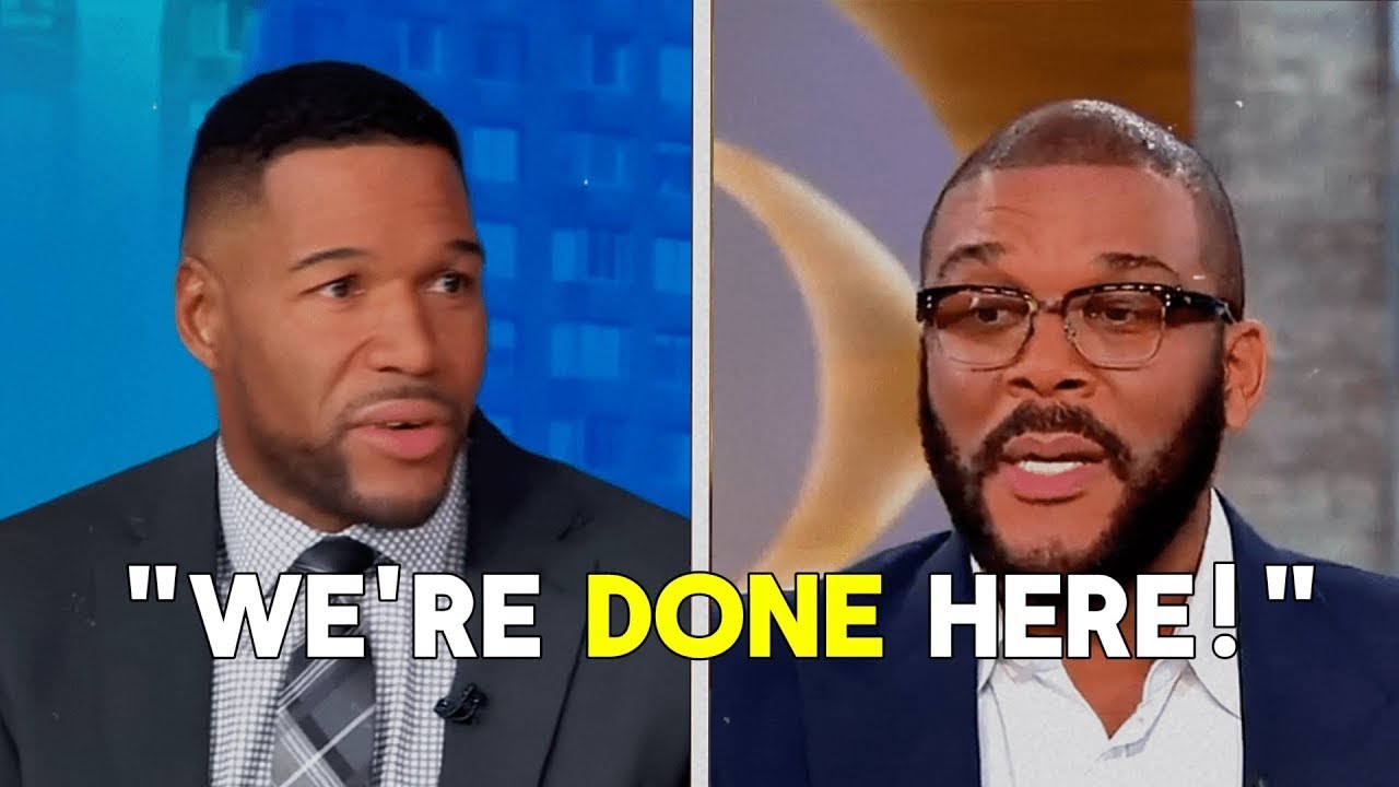 Тайлер Перри покинул интервью на программе «Good Morning America» после ожесточенной перепалки с ...