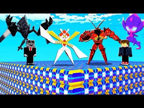 Pokémon Lendário VS Ultra Beast no Minecraft Pixelmon 