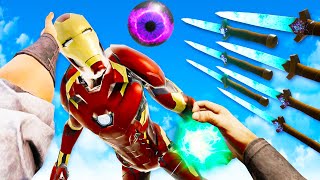 I Destroyed Iron Man with Insane Dagger Bending Skills in Blade and Sorcery Multiplayer VR!