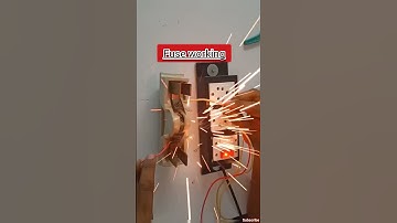 DANGER ! fuse short circuit 😲| short circuit clip.