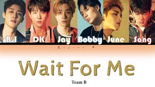 iKON - Wait For Me ( Color Coded Rom/Eng/Albanian Lyrics )