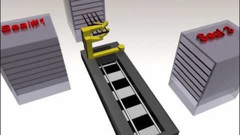 Industrial Robot Arm - 3D Model Demo