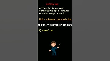Primary key #dbms #sql #sqlqueries #database #coding #shortsvideo #reels #developers #codewithmani