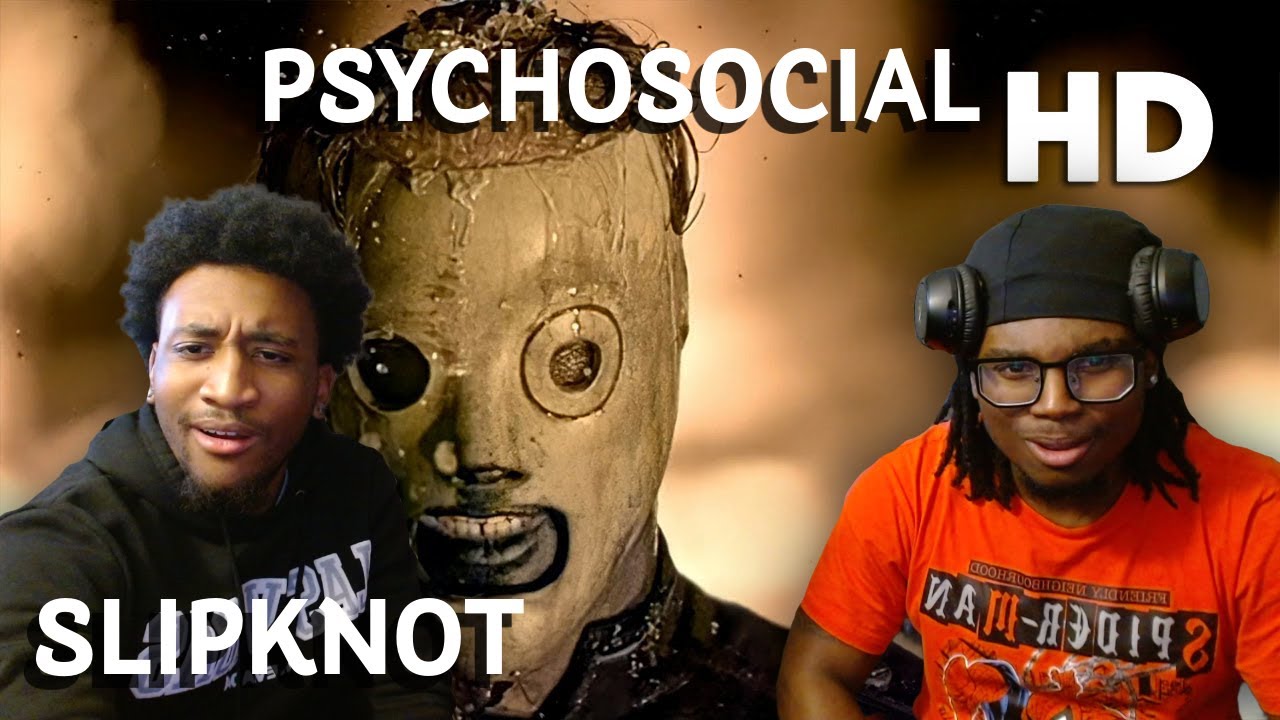 OUR FIRST TIME REACTING TO SLIPKNOT WAS ABSOLUTELY INSANE!! | PSYCHOSOCIAL