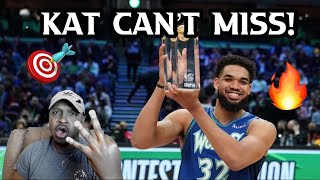 Is KAT The Best Big Man Shooter Ever Full 2022 NBA 3PT Contest 🎯 | 2022 NBA All-Star REACTION