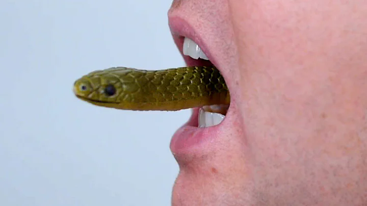 SNAKE IN MOUTH!