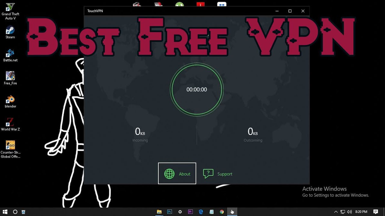 Best Free VPN is by Windows 10 || Touch VPN || GameDwarF - YouTube