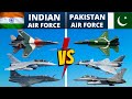 Indian air force vs pakistan air force 2023  india vs pakistan military comparison
