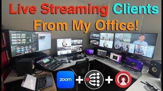 Producing a Multi Person Live Stream using Zoom + Atem & Companion (Everything You Need to know)