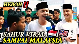 Viral Sampai Malaysia Pemuda Aceh Membangunkan Sahur Dengan Suara Merdu