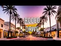 Rodeo Drive , Beverly Hills 4k Drone Video