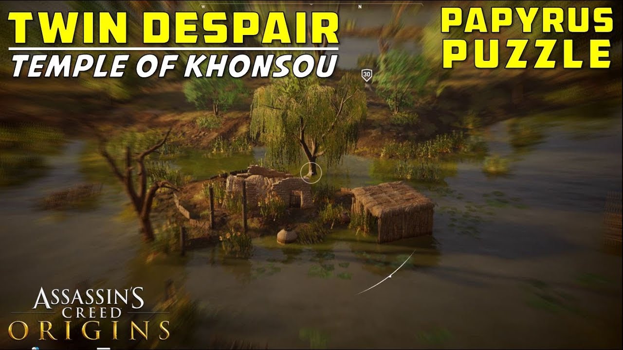 Twin Despair (Temple of Khonsou, Herakleion Nome) Papyri Puzzle